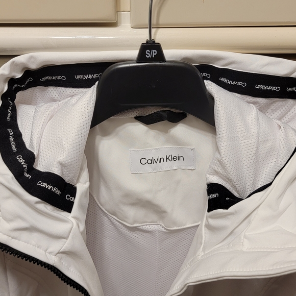 CK Calvin Klein Soft Shell Jacket white XS - Picture 2 of 4
